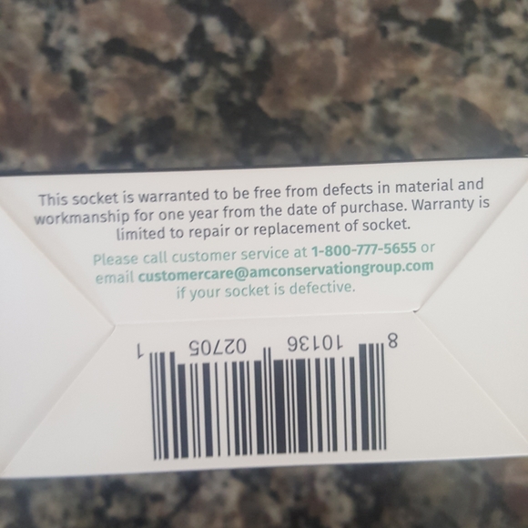 Simply Socket by Simply Conserve wi-fi enabled new in box 125V, rated 15A no hub - Picture 6 of 9